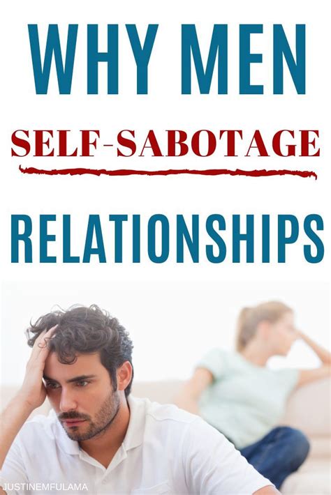 The Psychology of Self-Sabotage in Men's Relationships