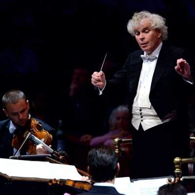 #Conductor Sir Simon Rattle conducts the Berliner Philharmoniker at the BBC Proms © BBC / Chris ...