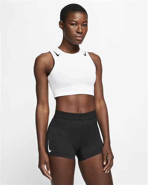 Nike AeroSwift Women's Running Crop Top | The Best Summer Workout Clothes From Nike | POPSUGAR ...