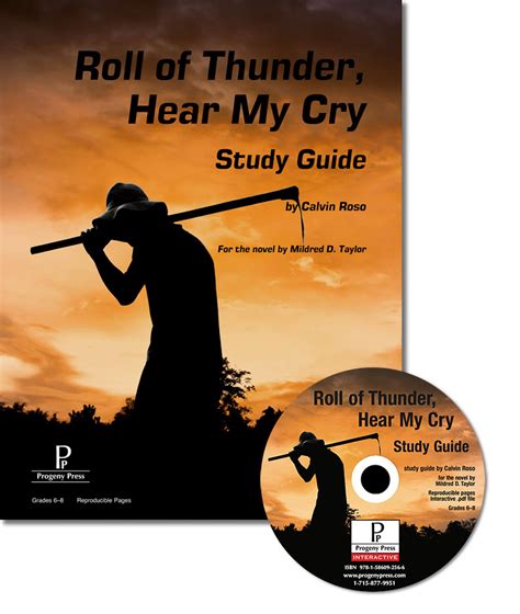 Roll of Thunder, Hear My Cry Study Guide | Progeny Press Literature ...