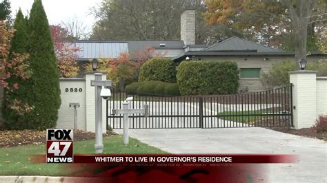 Whitmer moving to official governor's mansion