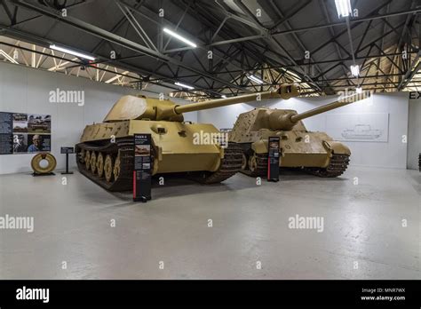 German WWII Tiger Tanks at Bovington Camp Tank Museum Stock Photo - Alamy