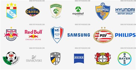 42 Football Teams With Sponsor Names - Update With 15 New Teams & Sponsors Industry - Footy ...