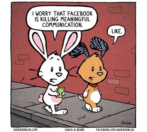 funny facebook replacing communication cartoon. www.robertsharpassociates.com - Creative ...