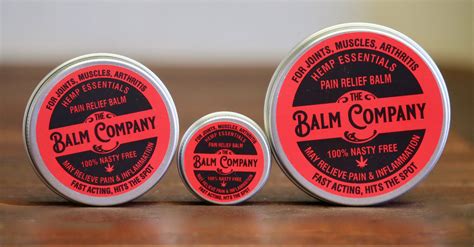 Hemp Essential Pain Relief Balm - Energetic Wellness