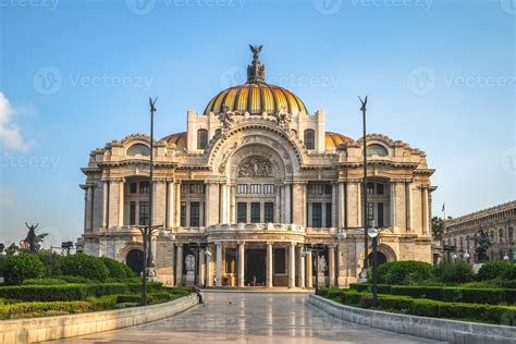 Palacio de Bellas Artes Palace of Fine Arts at Mexico City 2556493 ...