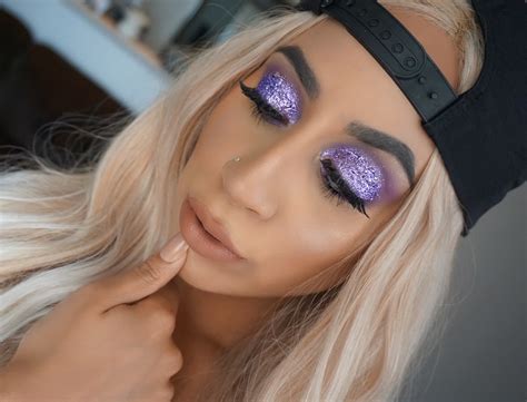 Purple Glitter Eyeshadow – Glam House Guide