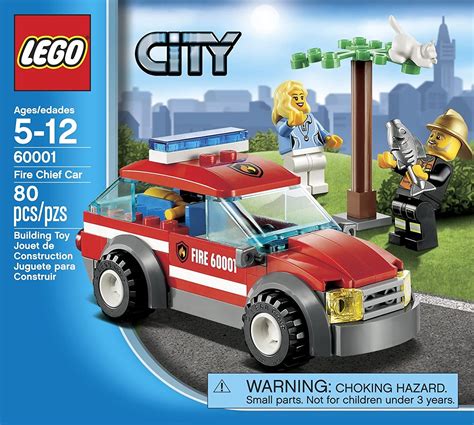 Lego City Fire Chief Car | Lego city fire, Lego city fire station, Lego ...