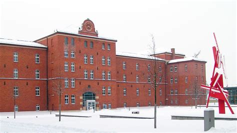 Campus im Winterschlaf - Hochschule Ansbach