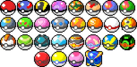 Pixel Art Pokeballs Png Download Pixel Art Pokemon Po - vrogue.co