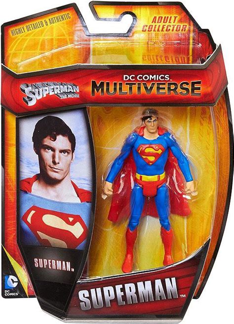 DC Superman DC Comics Multiverse Superman 4 Action Figure Mattel Toys ...