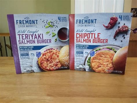 Fremont Fish Market Salmon Burgers | Aldi Reviewer