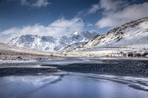 Winter in Snowdonia stock photo. Image of snowdon, park - 30442942