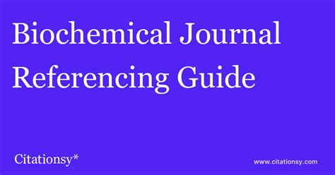 Biochemical Journal Referencing Guide ·Biochemical Journal citation ...