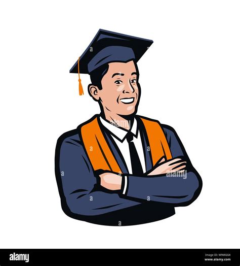 Happy College Student Clipart