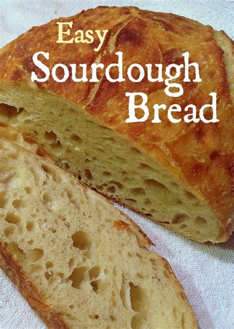 easy sourdough bread no yeast