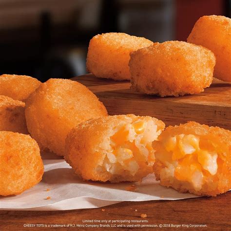 Burger King Has Brought Back Its Cheesy Tots For A Limited Time In October 2019