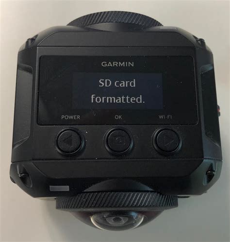 Formatting the SD Card with the Garmin VIRB 360 | IMEX Lab