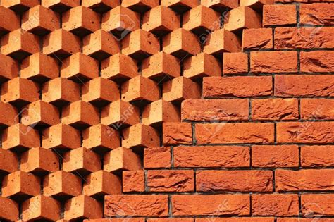 Sawtooth pattern brickwork. decorative red brick wall as background - 84191652 Red Brick Walls ...