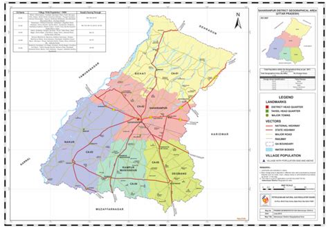 Saharanpur District Map | PDF