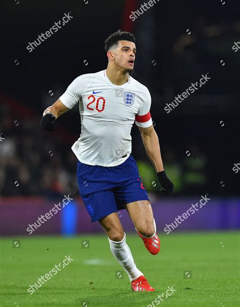 Dominic Solanke England U21s during U21 International Editorial Stock ...