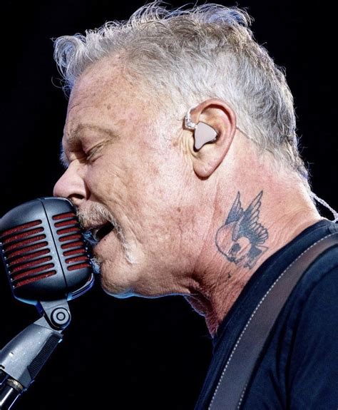 James Hetfield Neck Tattoos