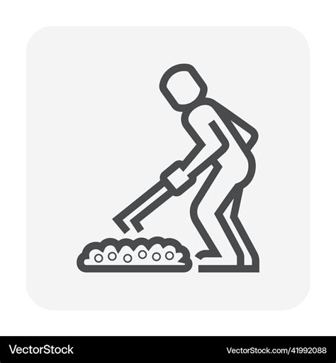 Worker and concrete work icon design Royalty Free Vector