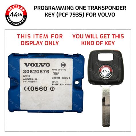 KEY PROGRAMMING FOR VOLVO S40 S70 V40 V70