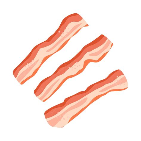 bacon slices - Clip Art Library