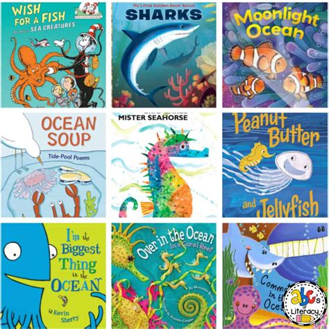 Ocean Picture Books For Kids To Learn About Sea Life