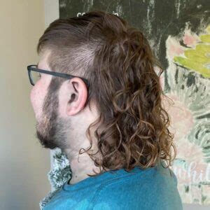 50 Stylished Permed Mullet Hairstyle Ideas for Men in 2024 | Men ...