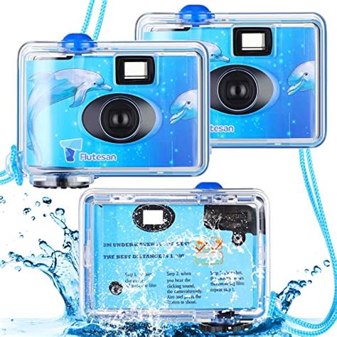 3 Pcs Disposable Camera Waterproof Underwater Single Use Film Camera 35 mm with Flash for Summer ...