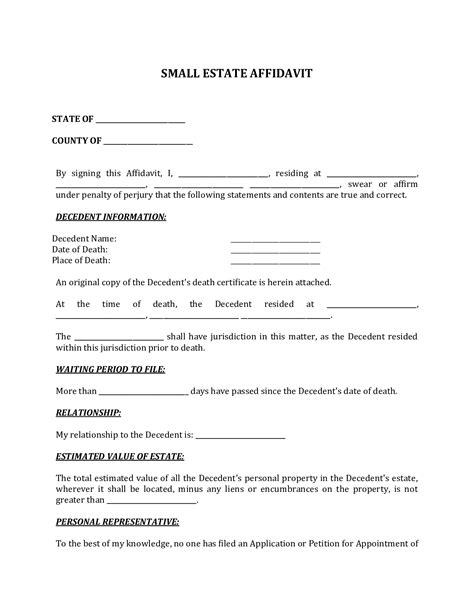 2018 Affidavit Form Fillable Printable Pdf Forms Hand - vrogue.co