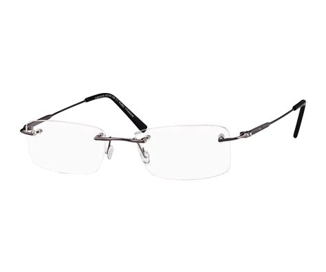 Naturally Rimless Sophisticated Eyeglasses Size 54-19-140 Rimless Frame - Walmart.com