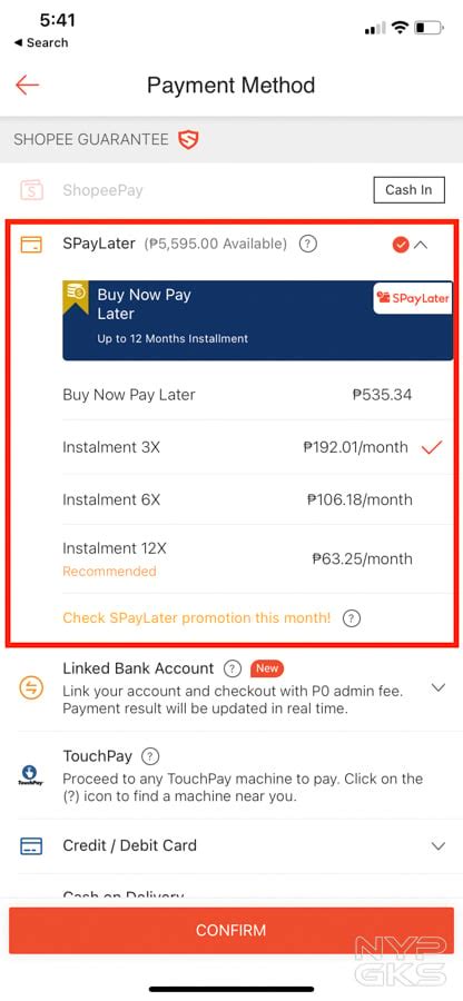 Shopee SPayLater: Requirements, Interest rate, Installment, Fees, FAQs | NoypiGeeks