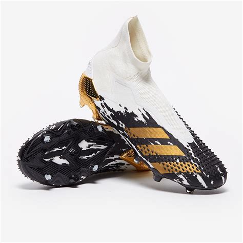 adidas Predator Mutator+ FG - White/Gold Metallic/Core Black - Firm ...