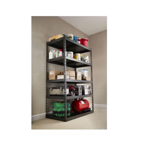 Gladiator 5-Tier Steel Garage Storage Shelving Unit with EZ Connect (48 ...