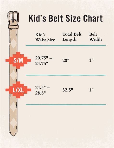 Size Charts – Zilker Belts