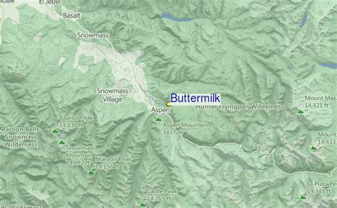 Buttermilk Ski Resort Guide, Location Map & Buttermilk ski holiday ...