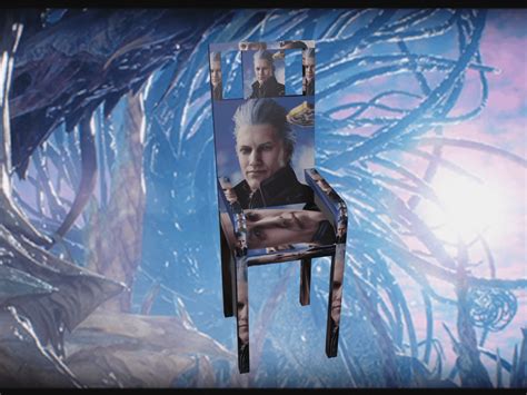 So, I made Vergil chair... I hope you like it! : r/DevilMayCry