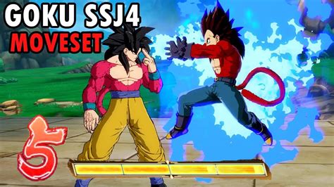 SSJ4 Goku Moveset would be Great... DBfz - YouTube