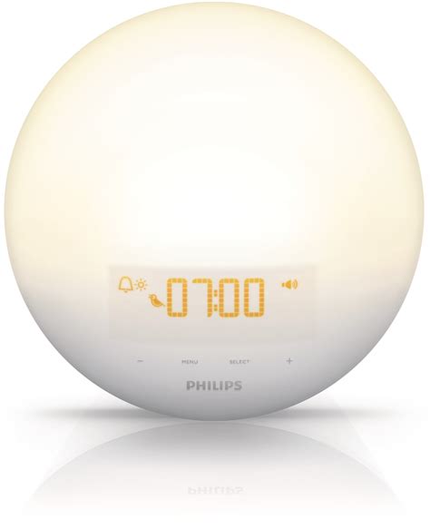 Philips Wake-Up Light Therapy with Sunrise Simulation Alarm Clock and Sunset Fading Night Light ...