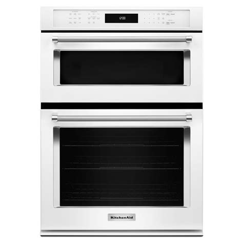 Shop KitchenAid Self-cleaning Convection Microwave Wall Oven Combo ...