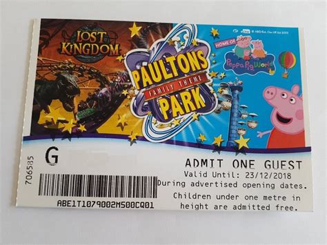 Paultons Park Peppa Pig World Entry Tickets | in Sandwell, West Midlands | Gumtree