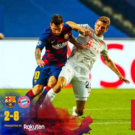 VIDEO: Barcelona 2-8 Bayern Munich – 2020 UEFA Champions League - Cliq NG