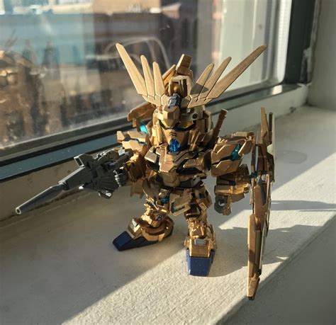 [build] Completed SD Unicorn Gundam 03 PHENEX : r/Gunpla