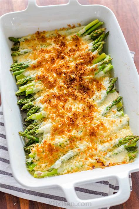 Asparagus Casserole (VIDEO) - NatashasKitchen.com