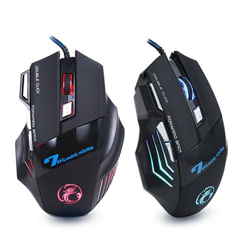 Ergonomic Wired Silent Gaming Mouse 5500 For PC Laptop | Atom Oracle