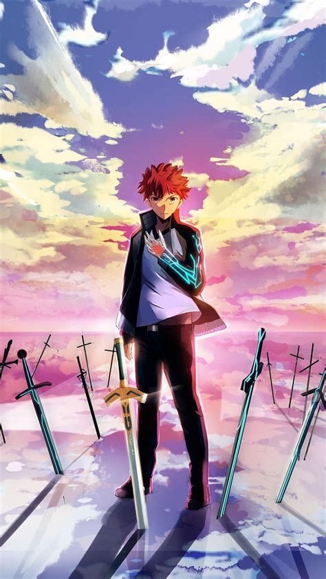 Anime Fate Stay Night: Unlimited Blade Works Fate Series, Shirou Emiya HD phone wallpaper | Pxfuel