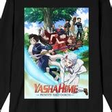 Yashahime: Princess Half-Demon Yashahime Anime Poster Art Men's Black Long Sleeve Shirt-XL ...